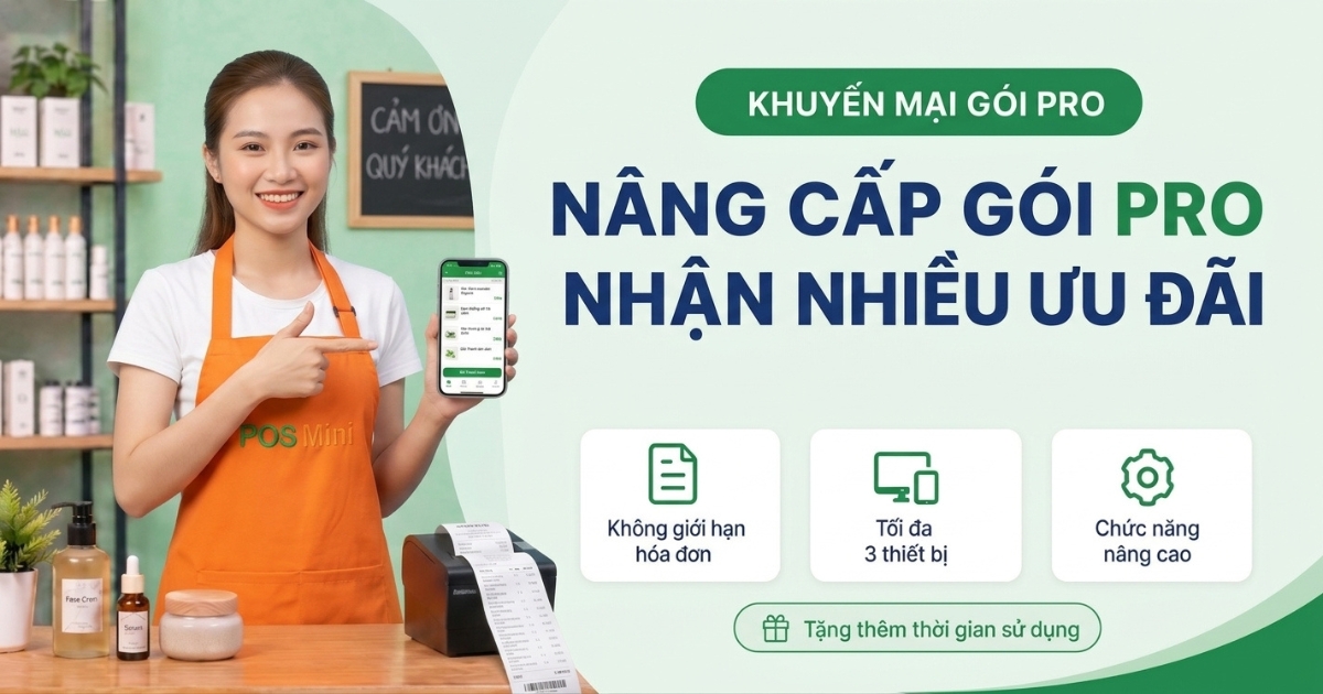 Khuyến mại gói Pro